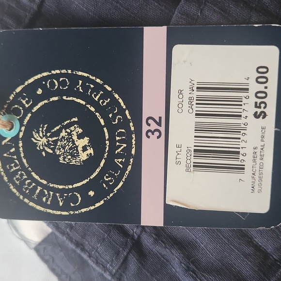 Cariben Joe Men's Navy Cargo Shorts - Picture 4 of 6